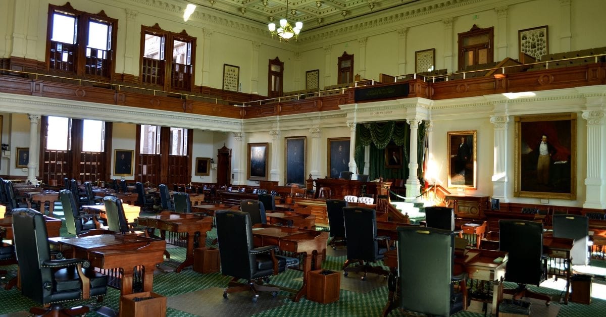 Which legislators support TEXIT?